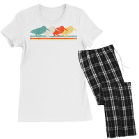 Woodcock Birds Retro Vintage T Shirt Women's Pajamas Set | Artistshot