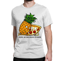 Pizza And Pineapple Classic T-shirt | Artistshot