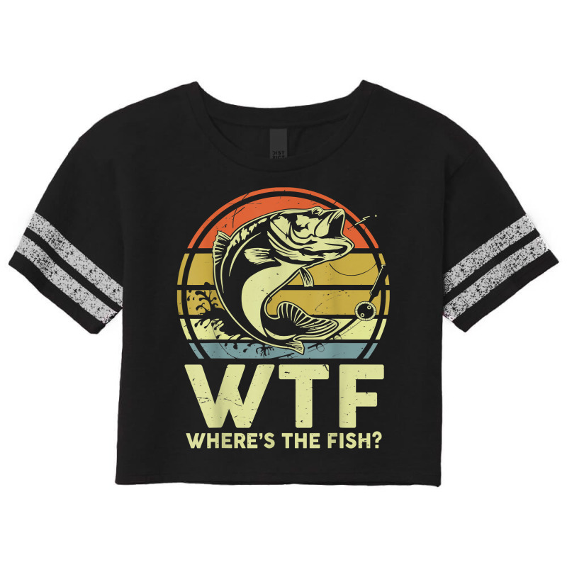 Custom Mens Father Day Fishing Shirt Wtf Wheres The Fish Vintage