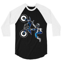 Freestyle Motocross 3/4 Sleeve Shirt | Artistshot