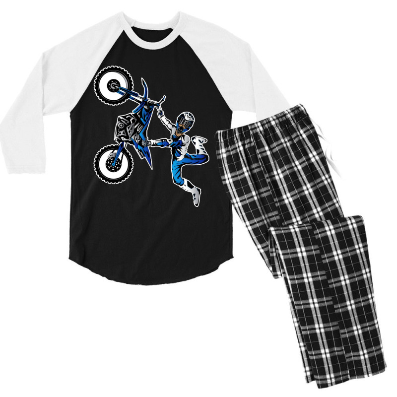 Freestyle Motocross Men's 3/4 Sleeve Pajama Set | Artistshot