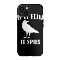 Birds Spie Conspiracy Joke Meme Surveillance  Mens & Womens Pullover H Iphone 13 Case | Artistshot