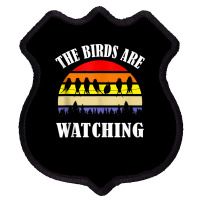 Birds Spie Conspiracy Joke Meme Surveillance  Mens & Womens Tank Top Shield Patch | Artistshot