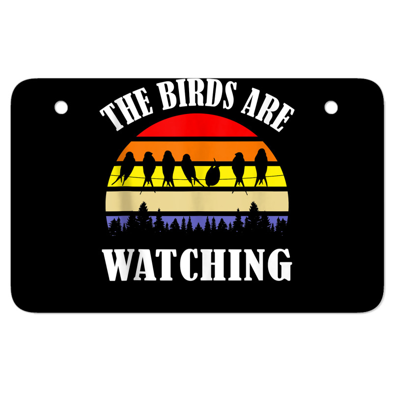 Birds Spie Conspiracy Joke Meme Surveillance  Mens & Womens Tank Top ATV License Plate by kadrienstang | Artistshot