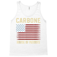 Carbone Last Name Surname American Flag Family T Shirt Tank Top | Artistshot