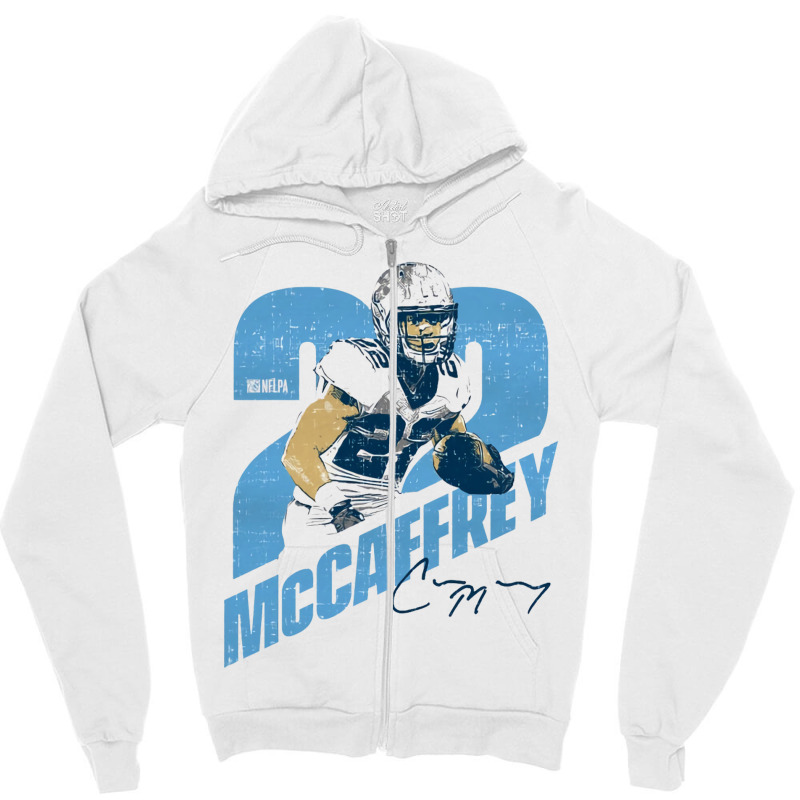 Top christian Mccaffrey Caricature T-Shirt, hoodie, sweater, long