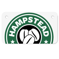 Hampstead Coffee Essential Motorcycle License Plate | Artistshot