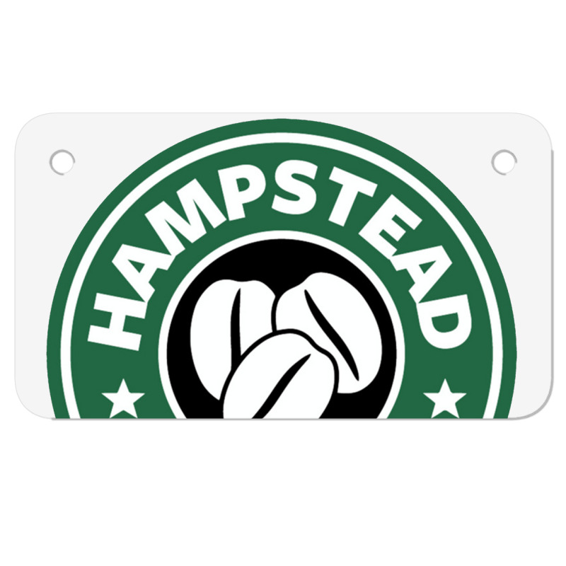 Hampstead Coffee Essential Motorcycle License Plate | Artistshot