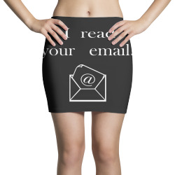 i read your email Mini Skirts | Artistshot