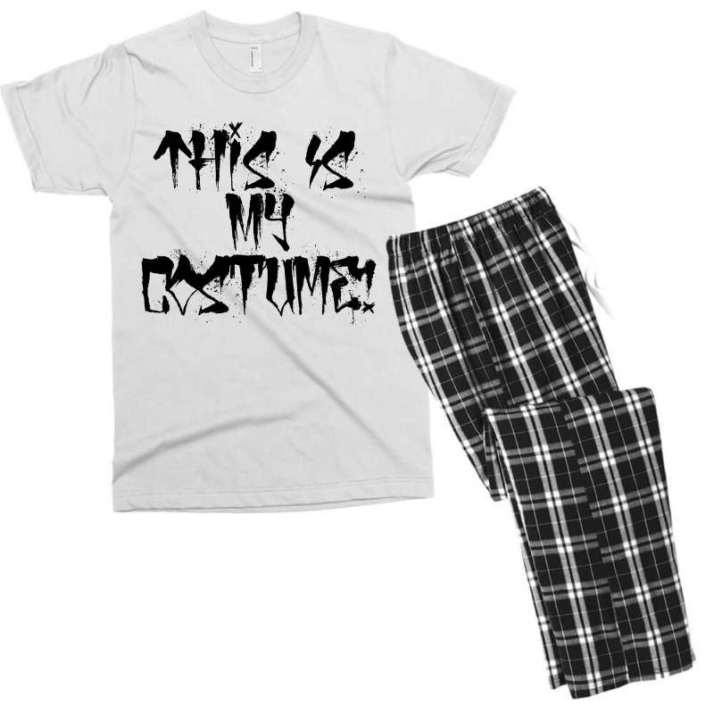 This Is My Costume Men's T-shirt Pajama Set | Artistshot