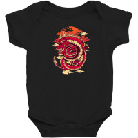 Red Dragon Japan Baby Bodysuit | Artistshot