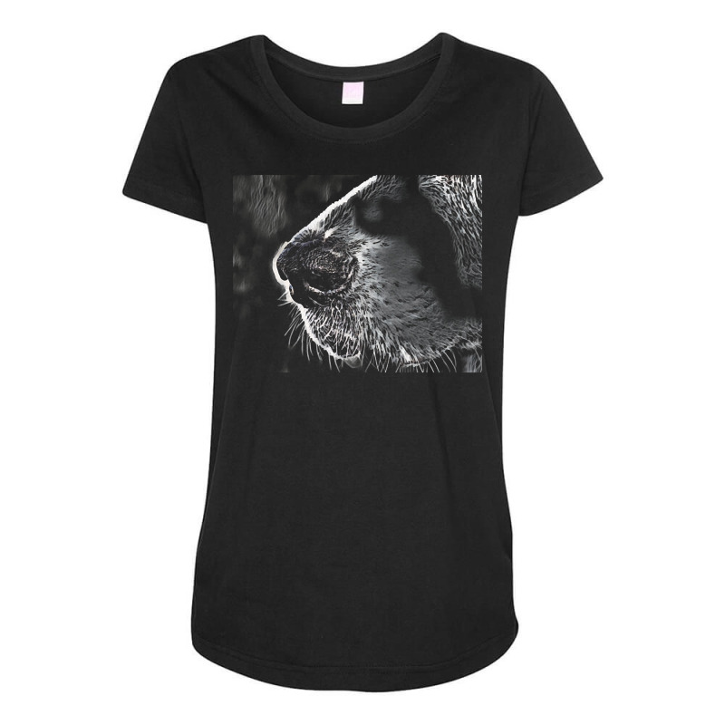 Dog Nose T  Shirt Dog Nose Sketch Drawing Over Photo In Black And Whit Maternity Scoop Neck T-shirt by wardnoemie381 | Artistshot