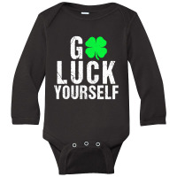 Funny Saint Patrick's Day  For Adults Men Women Long Sleeve Baby Bodysuit | Artistshot