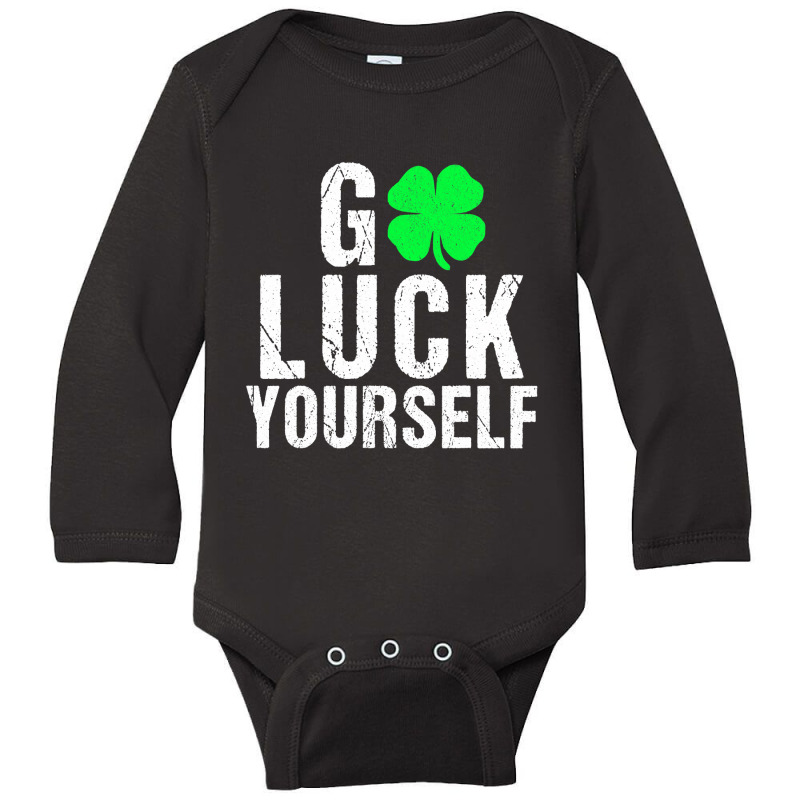 Funny Saint Patrick's Day  For Adults Men Women Long Sleeve Baby Bodysuit | Artistshot