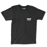 Area Code 707 Shirt   Sonoma California Tshirt Pocket T-shirt | Artistshot