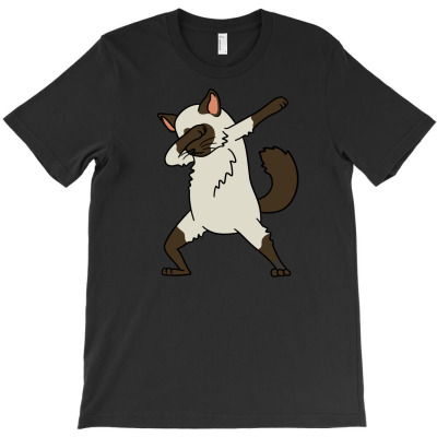 Dabbing Himalayan Cat Dab Dance T-shirt Designed By Dhieart