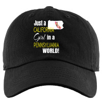 Just A California Girl In A Pennsylvania World Cute Gift Tank Top Kids Cap | Artistshot