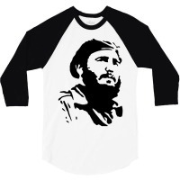 Fidel Castro Cuba Revolution (2) 3/4 Sleeve Shirt | Artistshot