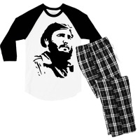 Fidel Castro Cuba Revolution (2) Men's 3/4 Sleeve Pajama Set | Artistshot