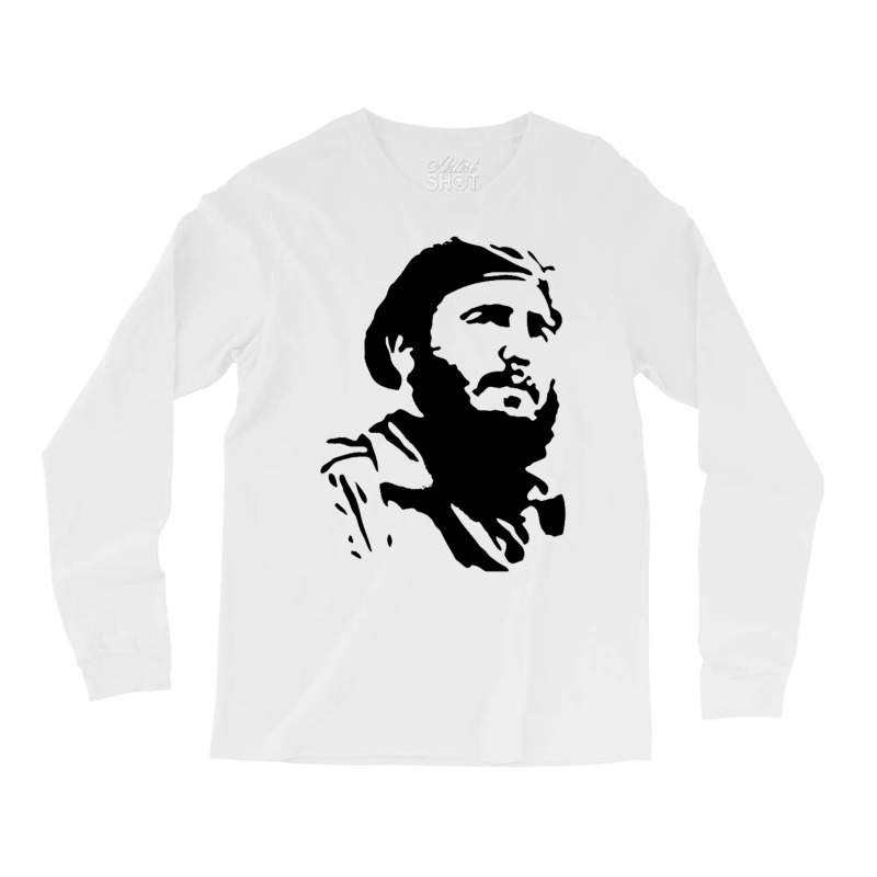 Fidel Castro Cuba Revolution (2) Long Sleeve Shirts by nbobatiga | Artistshot