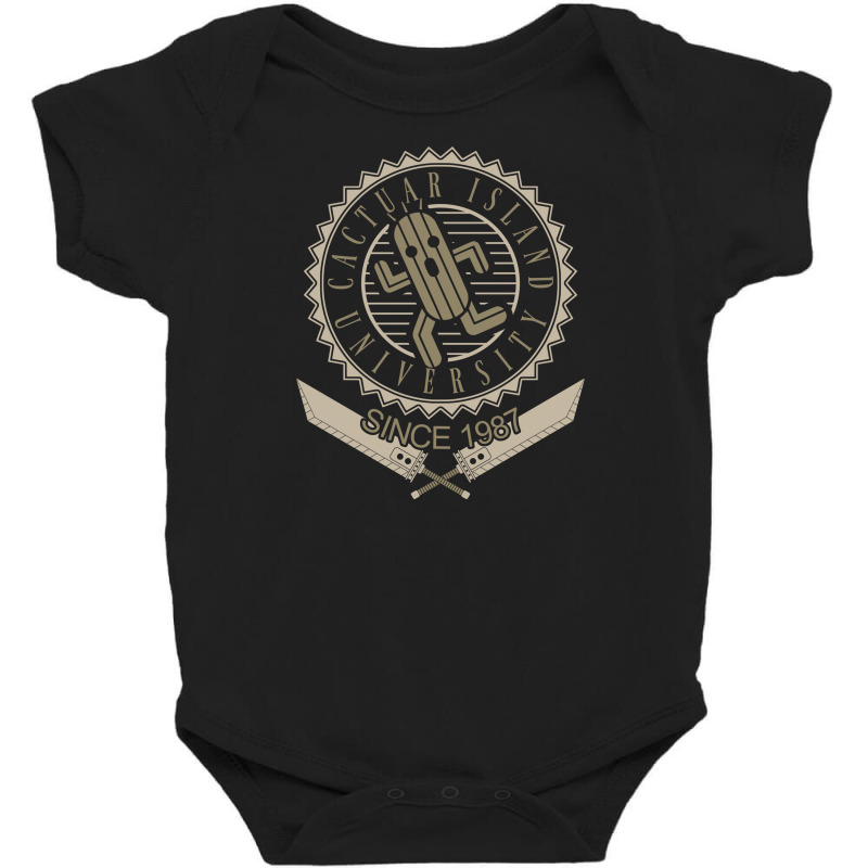 Cactuar University Baby Bodysuit by Karlangas | Artistshot