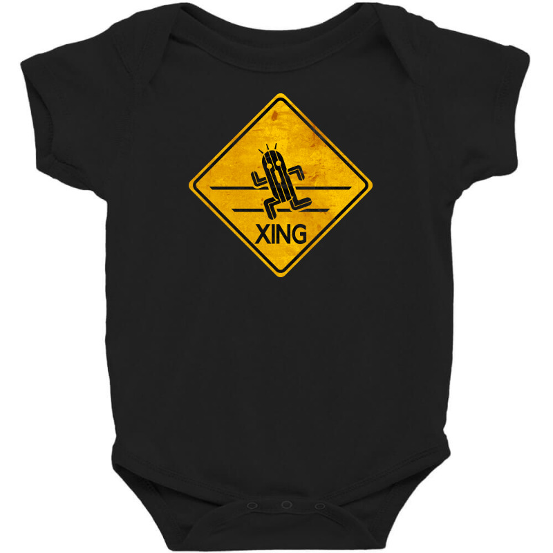 Cactuar Crossing Baby Bodysuit | Artistshot