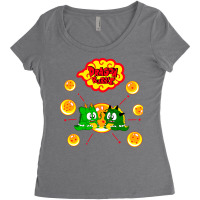 Dragon Bubble Women's Triblend Scoop T-shirt | Artistshot