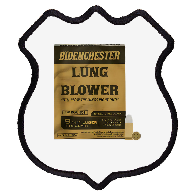 Bidenchester Lung Blower It'll Blow The Lings Right Out Tank Top Shield Patch | Artistshot