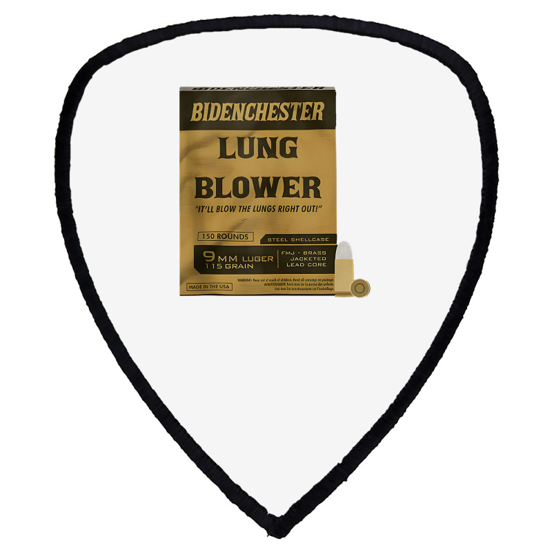 Bidenchester Lung Blower It'll Blow The Lings Right Out Tank Top Shield S Patch | Artistshot