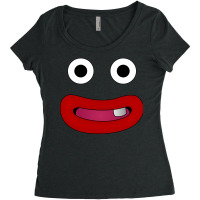 Face Smiling Women's Triblend Scoop T-shirt | Artistshot