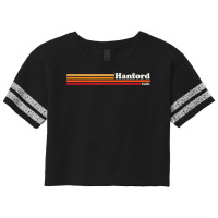 Vintage 1980s Graphic Style Hanford California T Shirt Scorecard Crop Tee | Artistshot