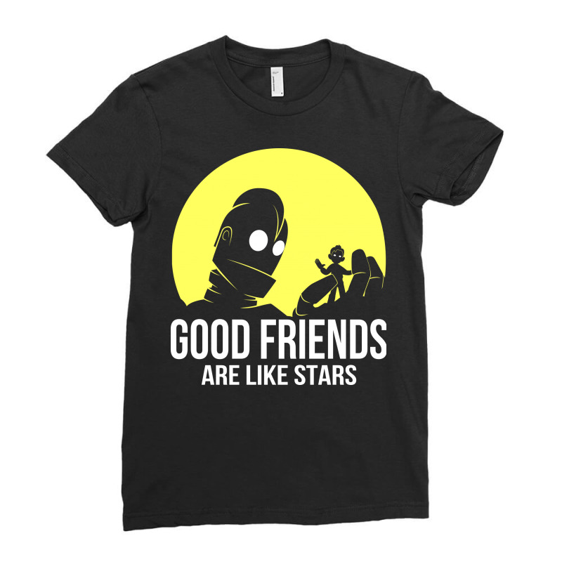 Good Friends Ladies Fitted T-Shirt by Karlangas | Artistshot