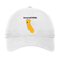 Support Sonoma Strong California State Heart Love T Shirt Adjustable Cap | Artistshot