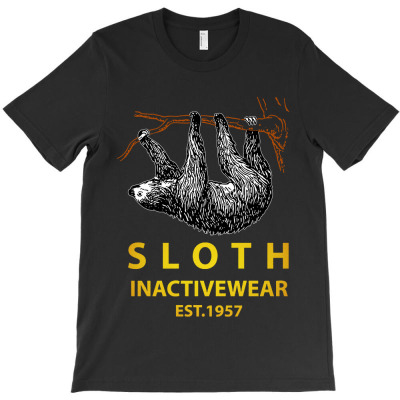 Sloth Inactivewear Essential T-shirt Designed By Winda Amelia
