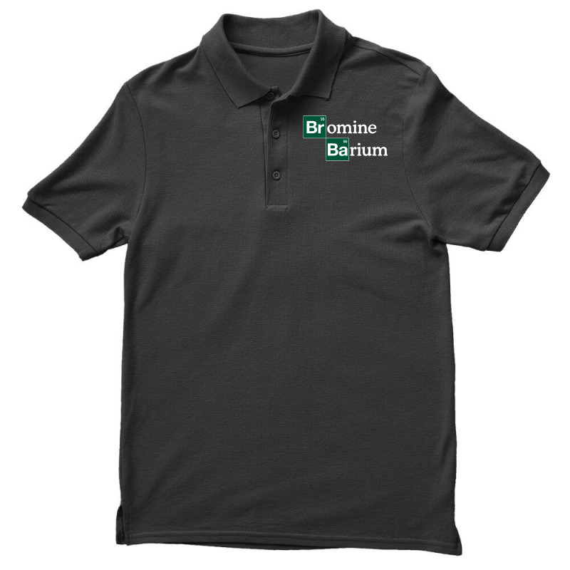 Bromine And Barium Funny Science Men's Polo Shirt by aryo24 | Artistshot