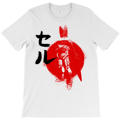 Japanese Cell T-shirt Designed By Karlmisetas