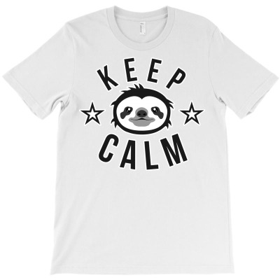 Keep Calm T-shirt Designed By Karlmisetas