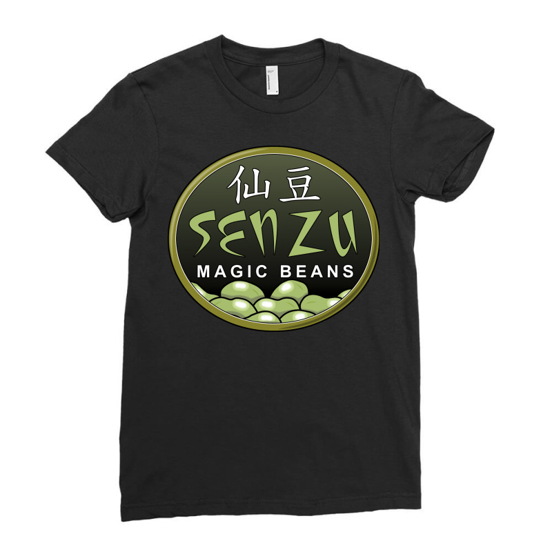 Magic Beans Ladies Fitted T-Shirt by Karlangas | Artistshot