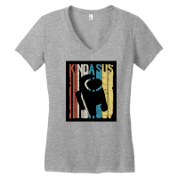 Kinda Sus Women's V-neck T-shirt | Artistshot