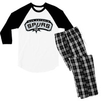 San Antonio Sport Men's 3/4 Sleeve Pajama Set | Artistshot