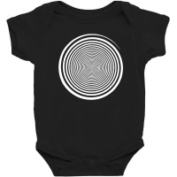 White Swirl Self Hypnosis   Hypnotic Trance Trippy Spiral Tank Top Baby Bodysuit | Artistshot