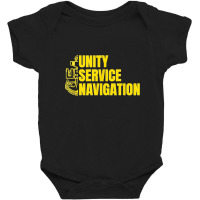 Unity Service Navigation Chief Phrase For Naval Cpo Baby Bodysuit | Artistshot