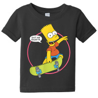 The Simpsons Bart Simpson Eat My Shorts T Shirt Baby Tee | Artistshot