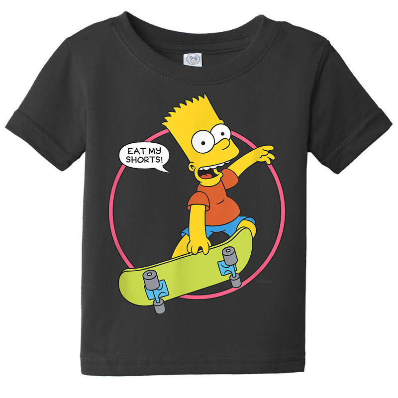 The Simpsons Bart Simpson Eat My Shorts T Shirt Baby Tee by rainandehay | Artistshot