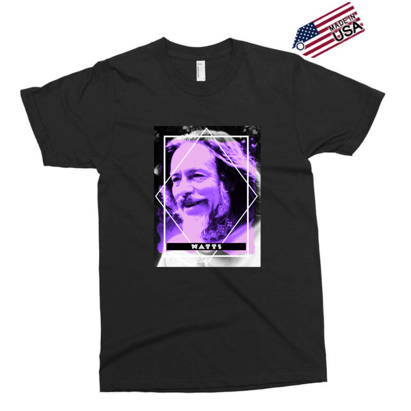 Alan Watts Glitch Aesthetic Exclusive T-shirt | Artistshot