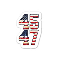 45 47 Save America Trump 2024 Sticker | Artistshot