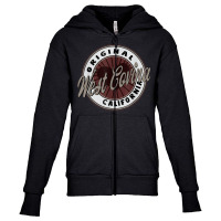 West Covina Travel Souvenir To California T Shirt Youth Zipper Hoodie | Artistshot