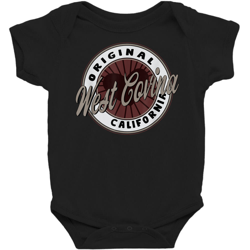 West Covina Travel Souvenir To California T Shirt Baby Bodysuit | Artistshot