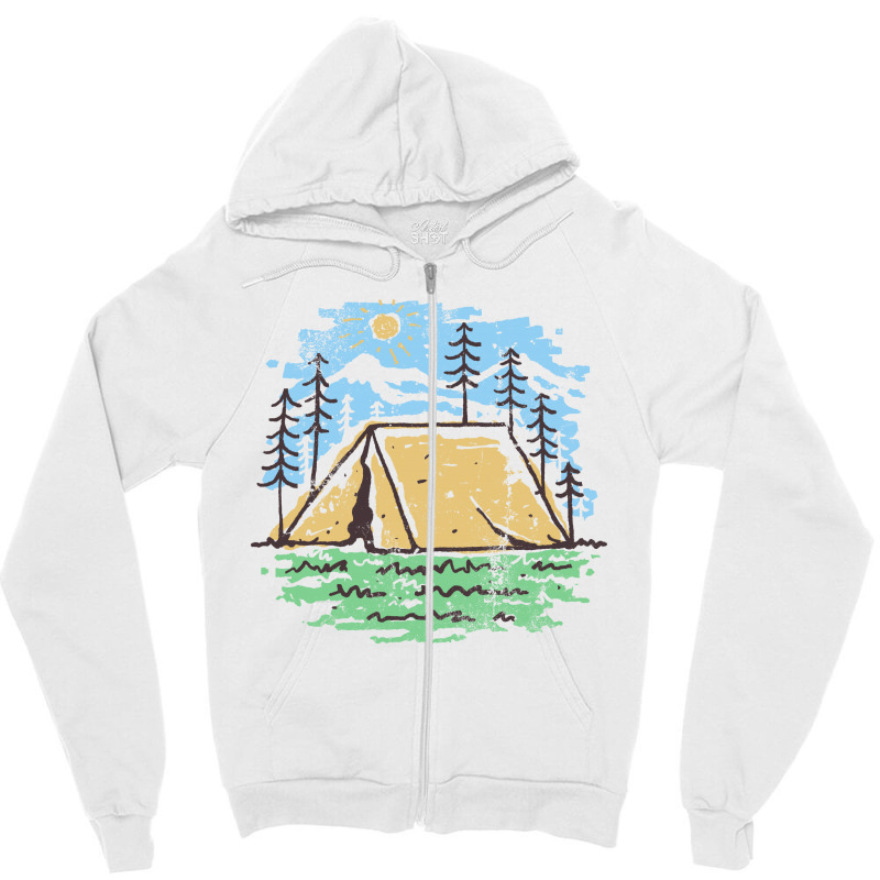 Camper Zipper Hoodie | Artistshot