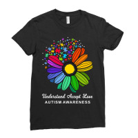 Autism Awareness Daisy Flower Accept Understand Love Ladies Fitted T-shirt | Artistshot